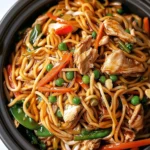 Crockpot Chicken Lo Mein