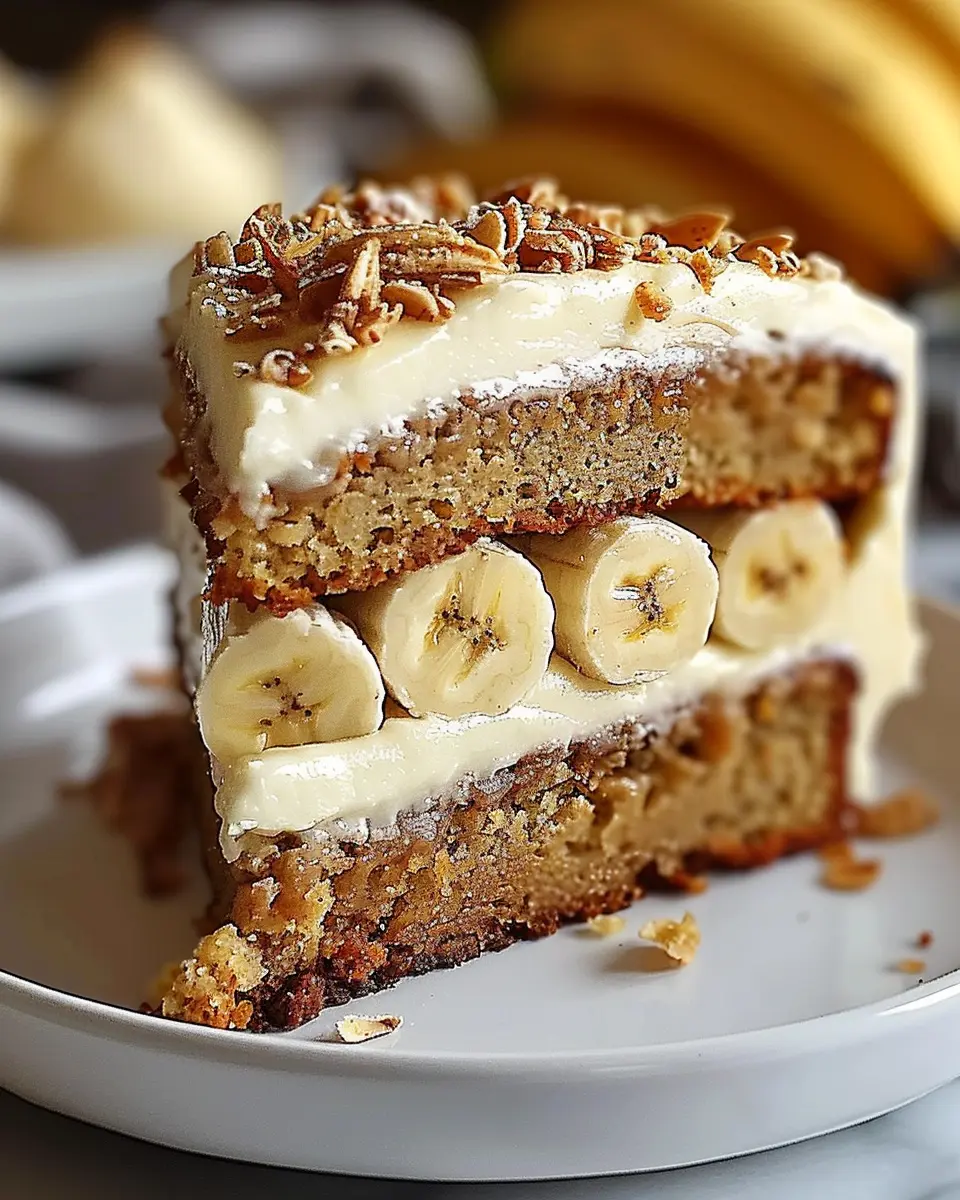 Banana Bread Cake with Cream Cheese Frosting: The Best Recipe