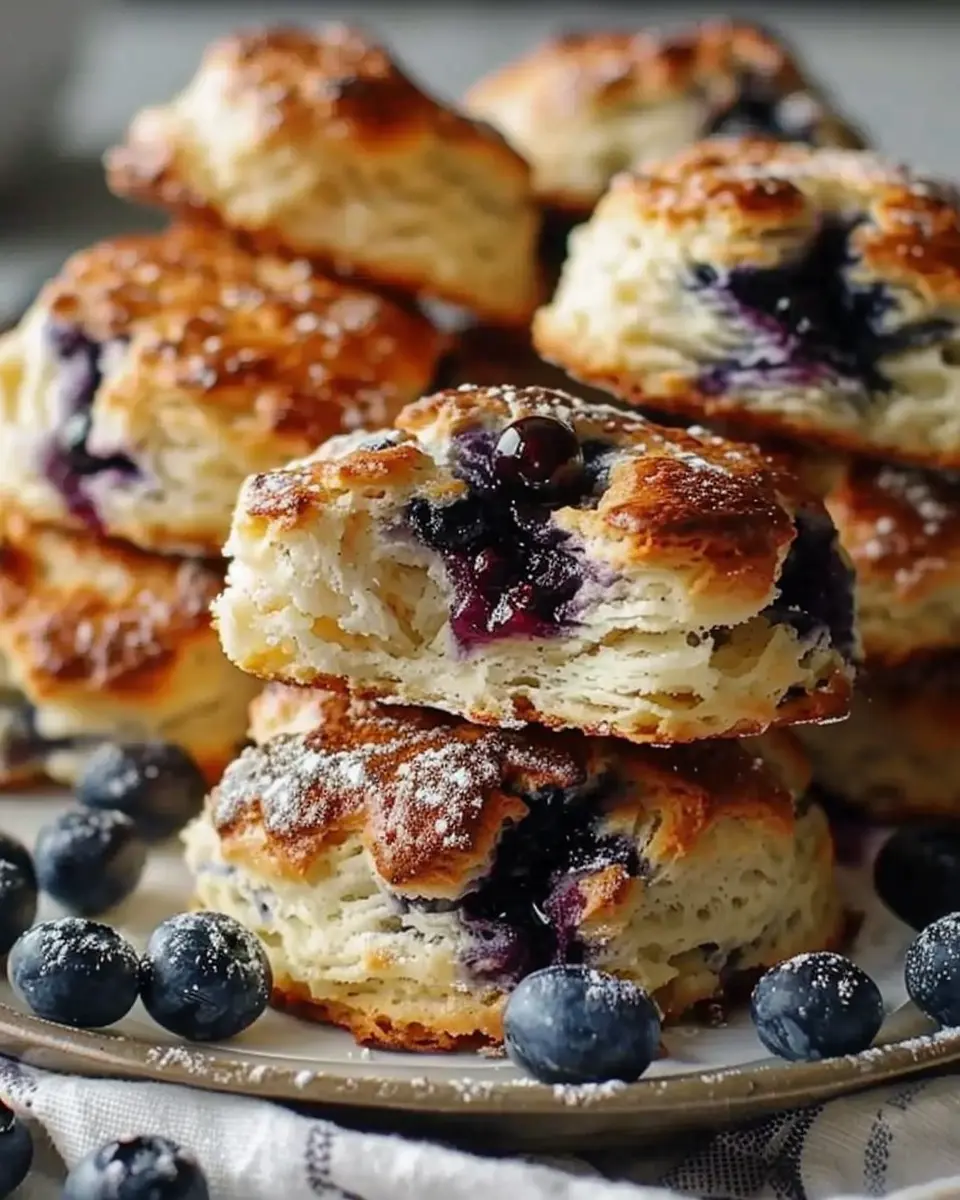 Blueberry Biscuits: Easy Homemade Delights for a Family Treat