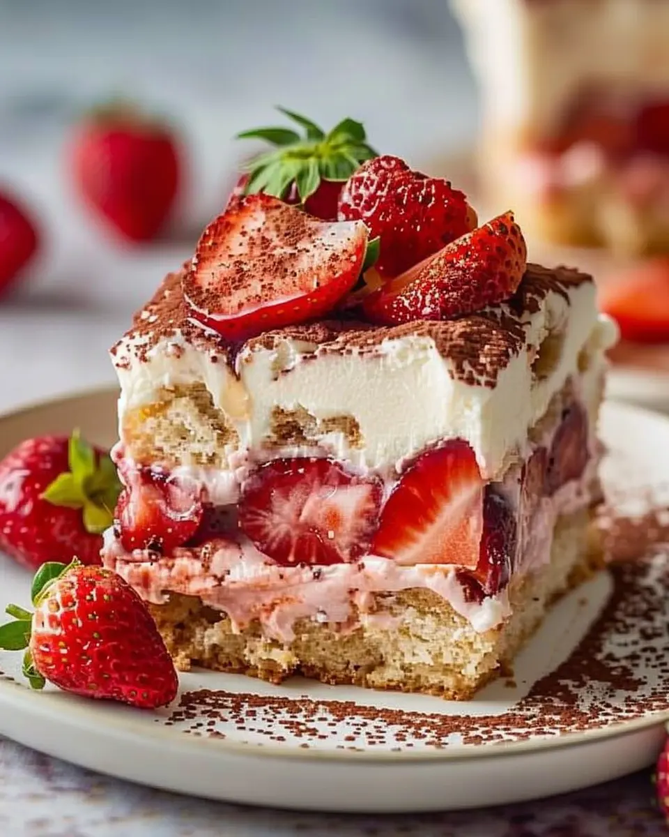 Strawberry Tiramisu: An Easy Indulgence for Your Next Dessert