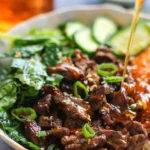 Hot Honey Beef Bowls