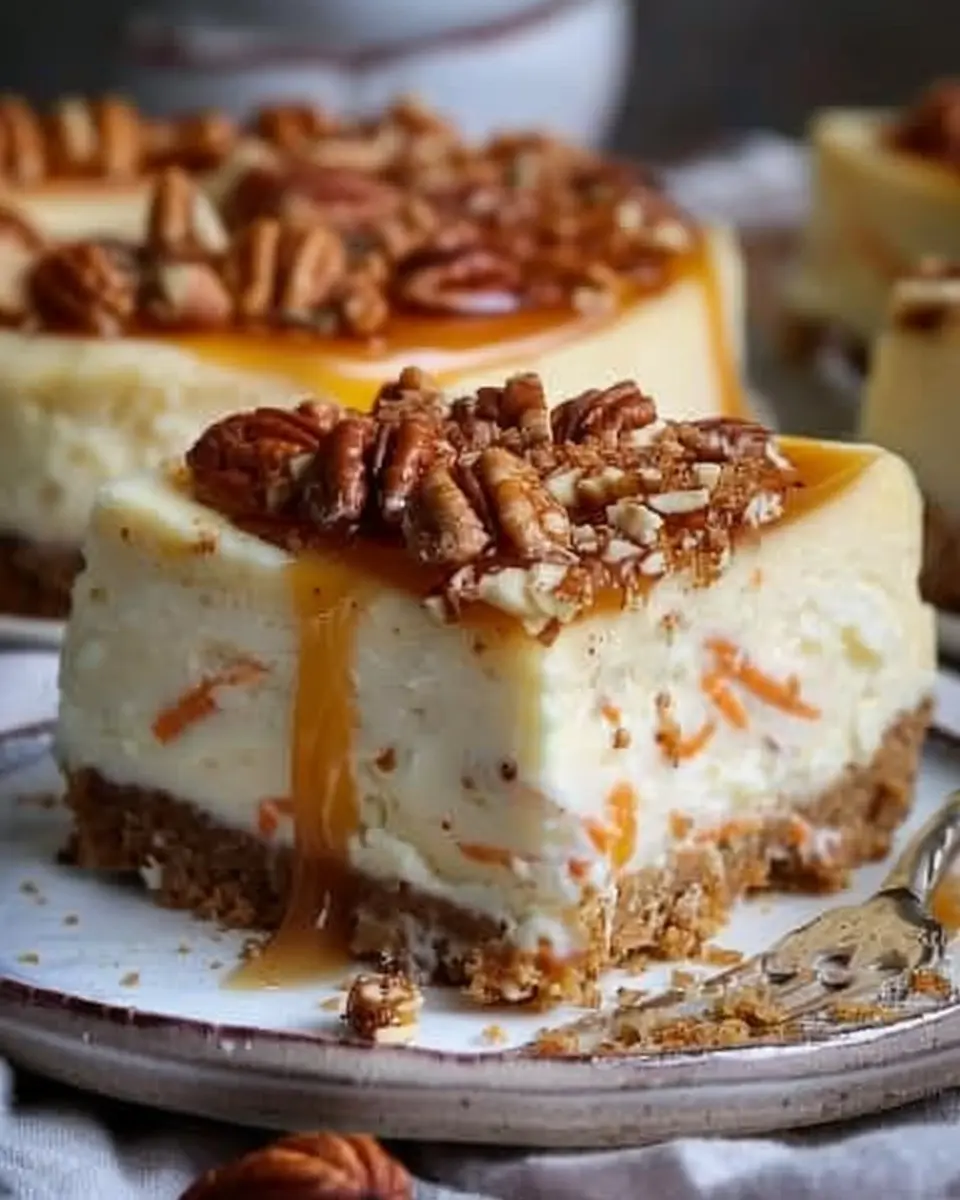 Homemade Carrot Cake Cheesecake: The Best of Both Worlds