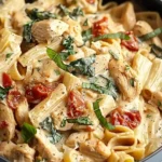 Simple Tuscan Chicken Pasta