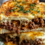 Ultimate Cheesy Ground Beef Melt