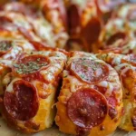 Pepperoni Pizza Monkey Bread