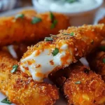 Buffalo Chicken Mozzarella Sticks for Spicy Snack Lovers