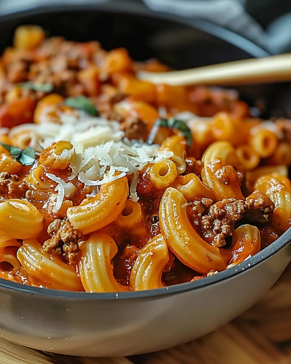One Pot Beefaroni: Easy Comfort Food for Busy Weeknights