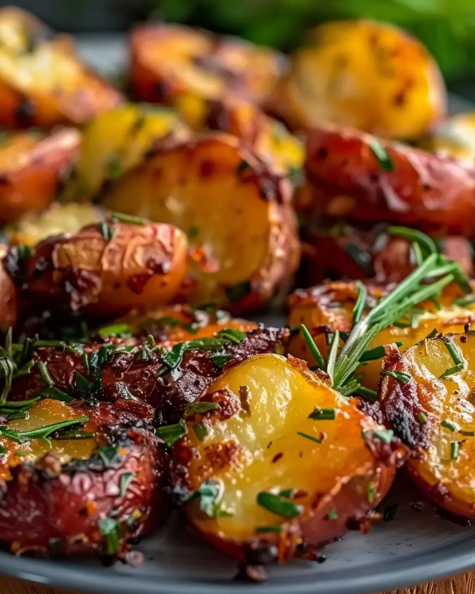 Crispy Smashed Red Potatoes: The Best Comfort Food Recipe