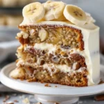 Banana Bread Cake with Cream Cheese Frosting