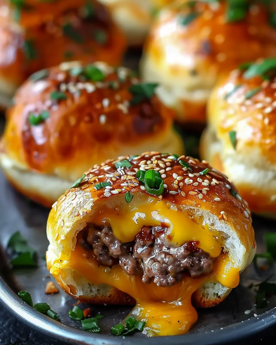 Easy Cheeseburger Bombs: Indulgent Appetizer for Cozy Gatherings