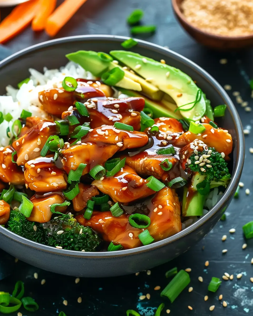 Sticky Chicken Rice Bowls: Easy, Flavor-Packed Meal for Everyone