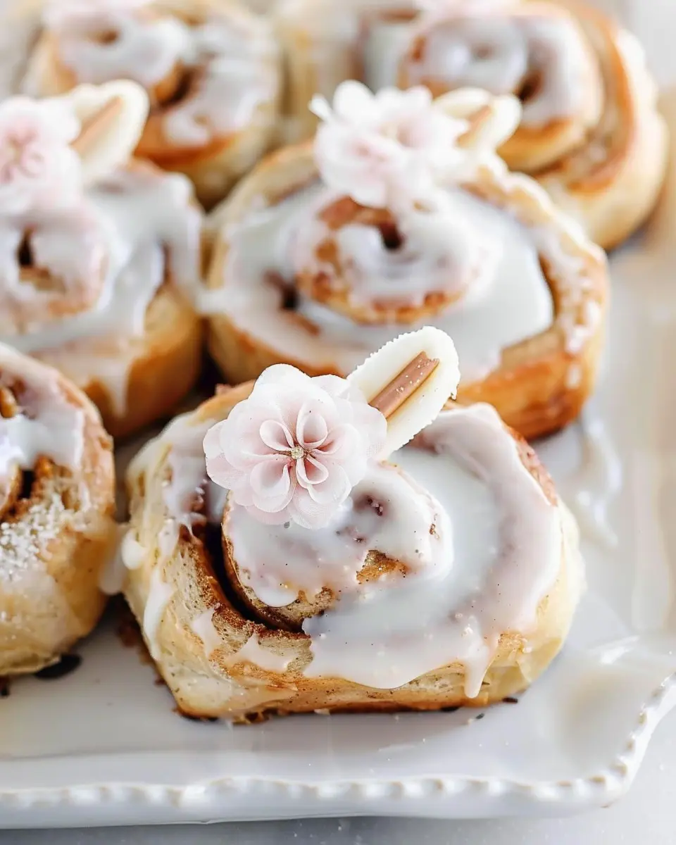 Easter Bunny Cinnamon Rolls: Easy, Joyful Treats for Spring