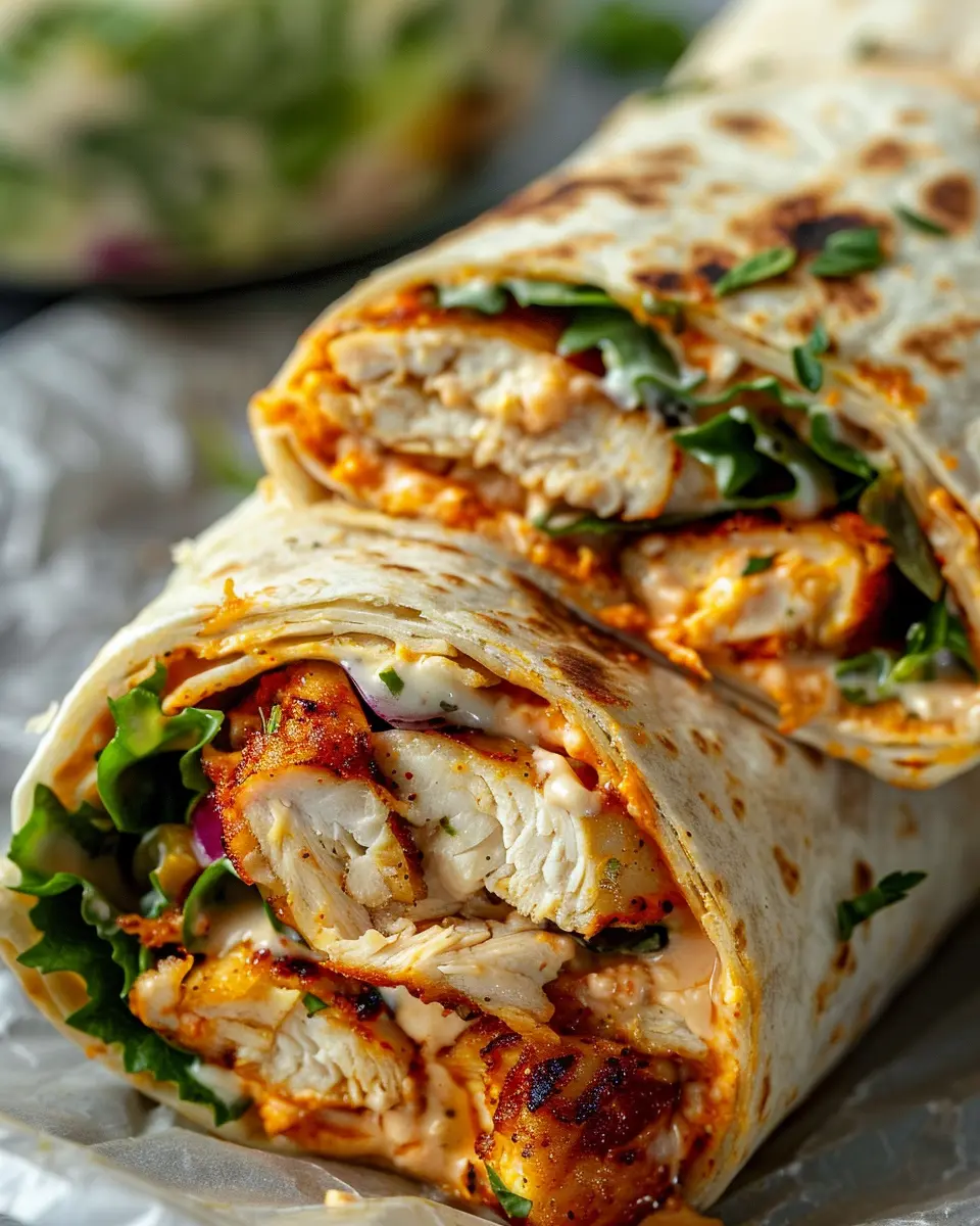 Quick Cheesy Chicken Wrap: Easy Comfort Food with a Twist