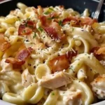 Chicken Bacon Ranch Pasta