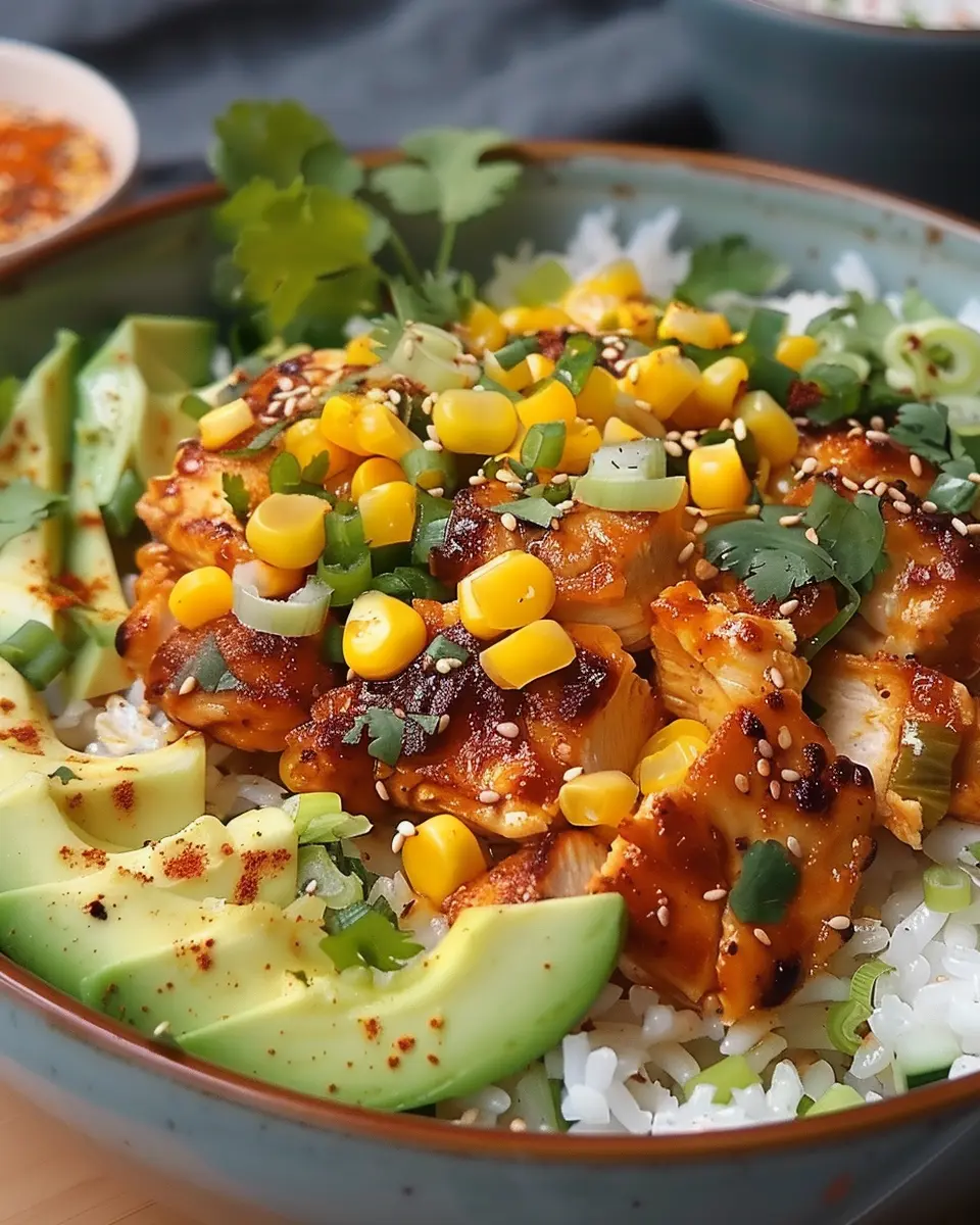 Street Corn Chicken Rice Bowl: Easy Weeknight Delight Recipe