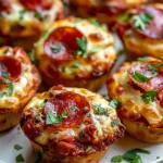 Carnivore Pizza Muffins