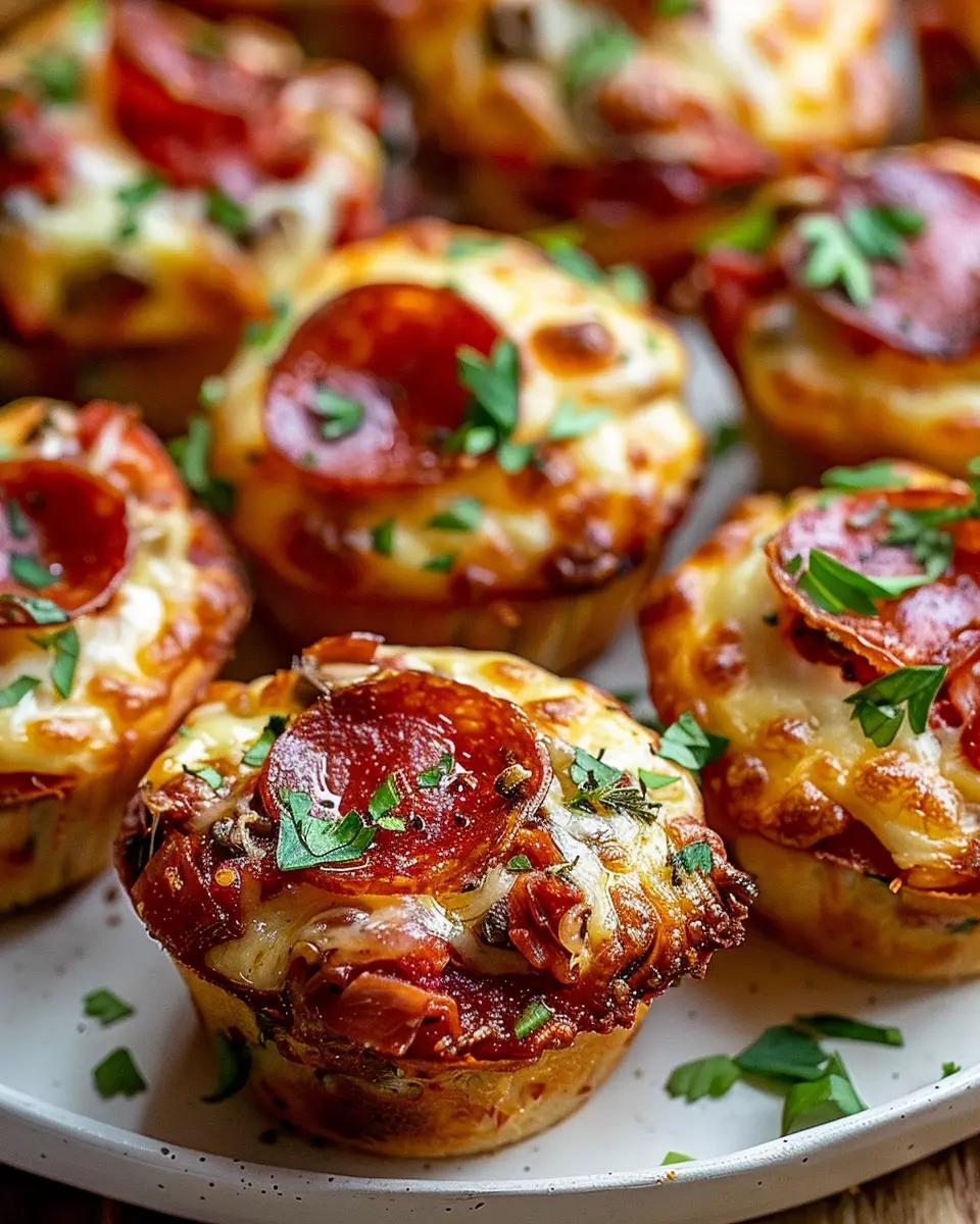 Carnivore Pizza Muffins: Easy and Delicious with Turkey Bacon and Chicken Ham