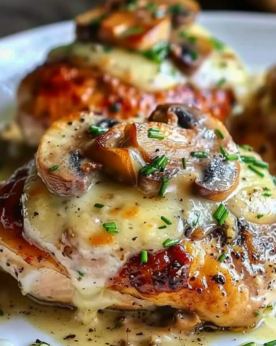 Gouda &amp; Mushroom Stuffed Chicken: Easy, Indulgent Weeknight Delight