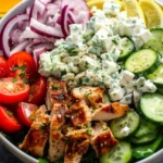 Greek Chicken Bowls