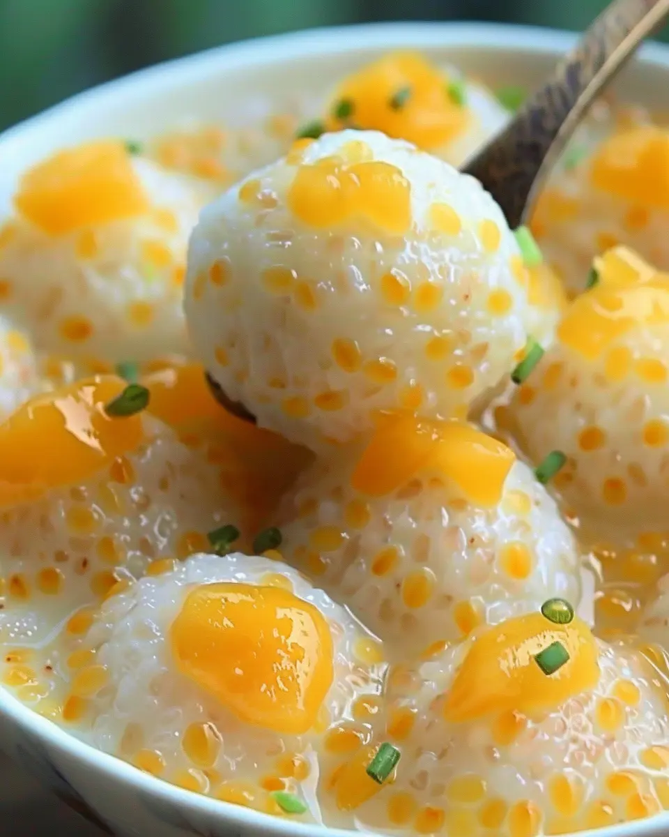Mango Glutinous Rice Balls Recipe – A Delightfully Easy Treat