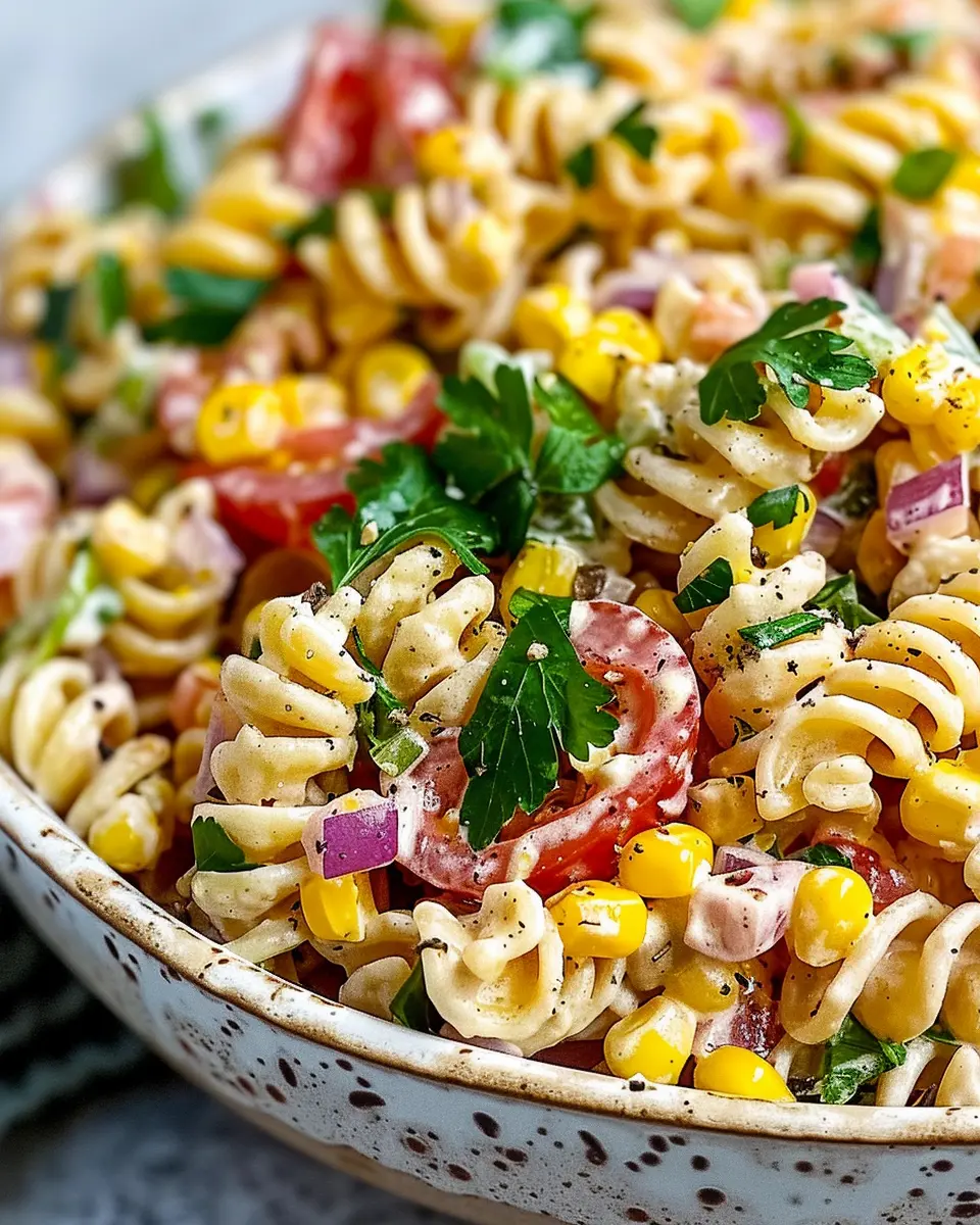 Street Corn Pasta Salad: The Easy, Flavor-Packed Dish You’ll Love