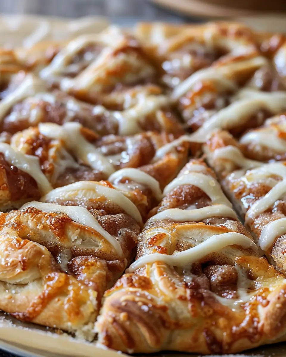 Cinnamon-Sugar Pizza: Easy Crescent Roll Delight for All Ages