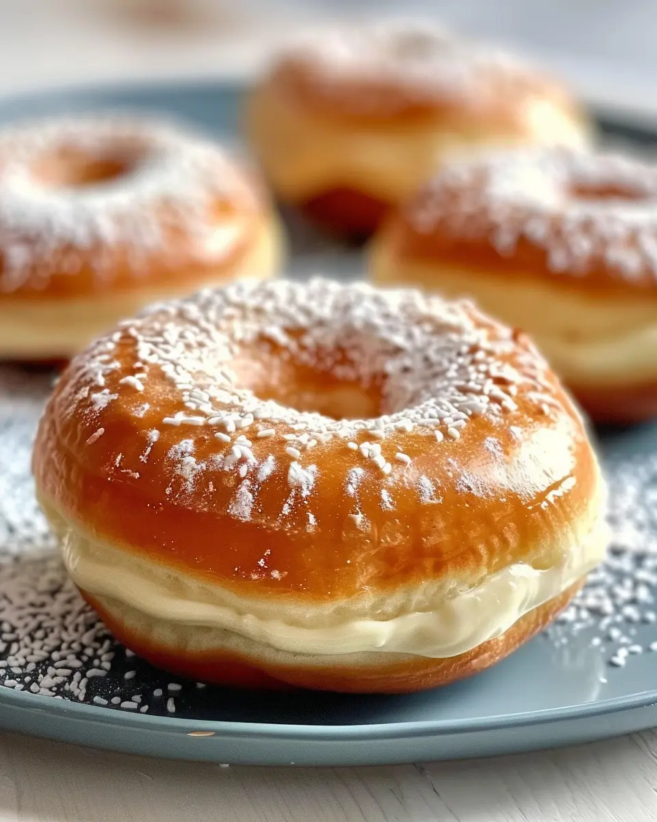 Korean Milk Cream Donut Recipe: Indulgent Treat for Home Bakers
