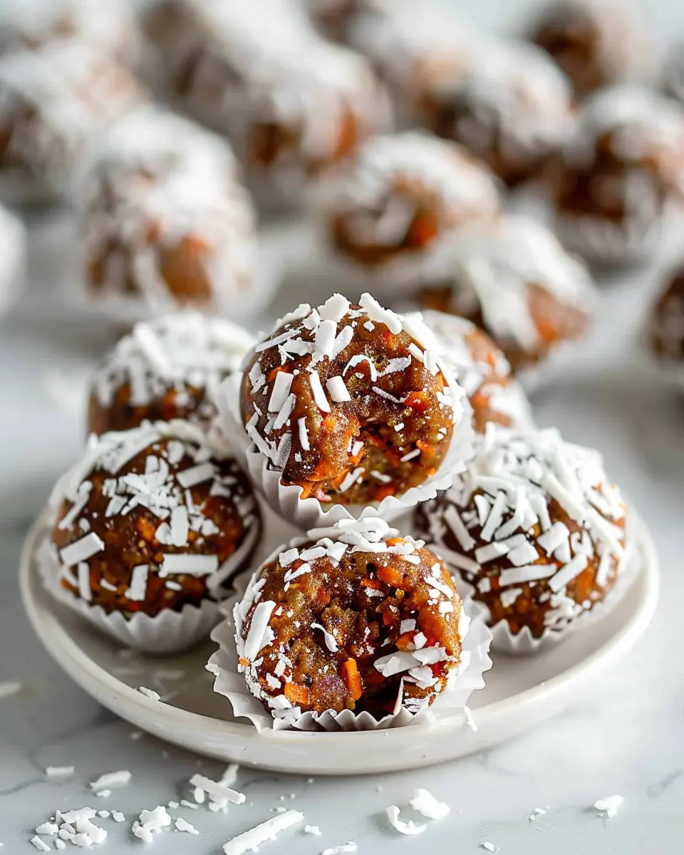 Carrot Cake Energy Balls: Easy, Wholesome Snacks for Everyone