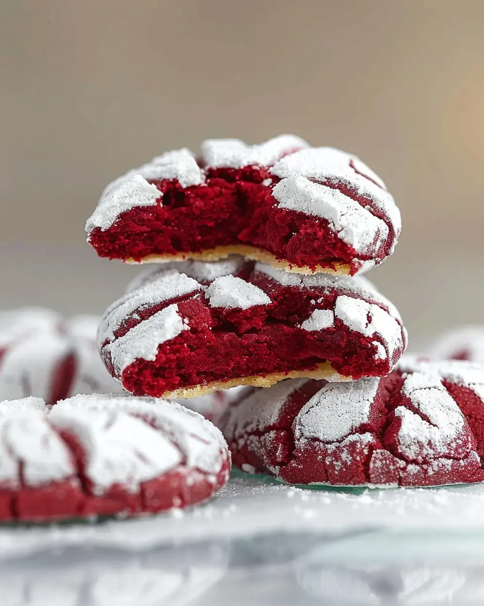 Red Velvet Crinkle Cookie: The Indulgent Sweet Bite You Need