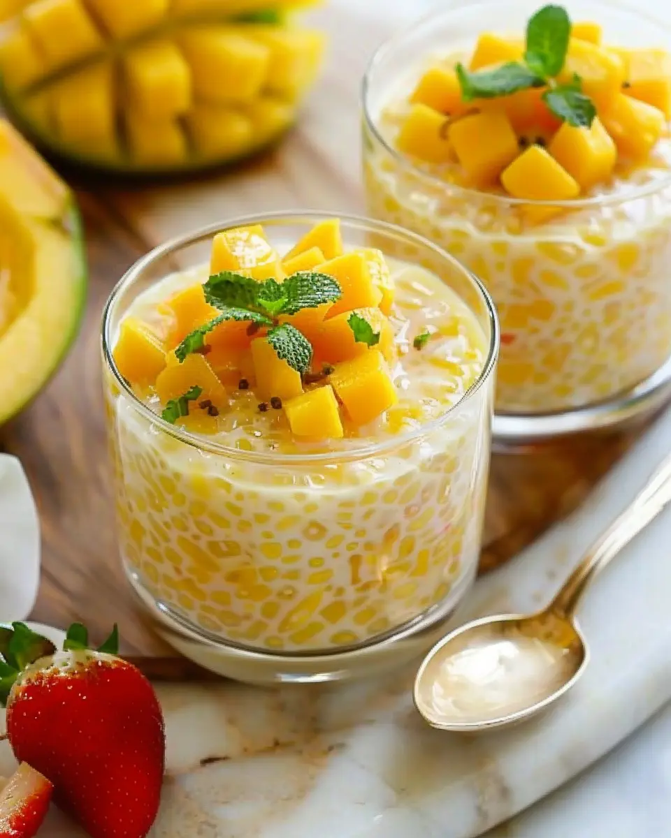 Mango Tapioca Pudding: Easy, Creamy Delight for All Ages
