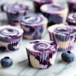 Blueberry Swirl Yogurt Bites
