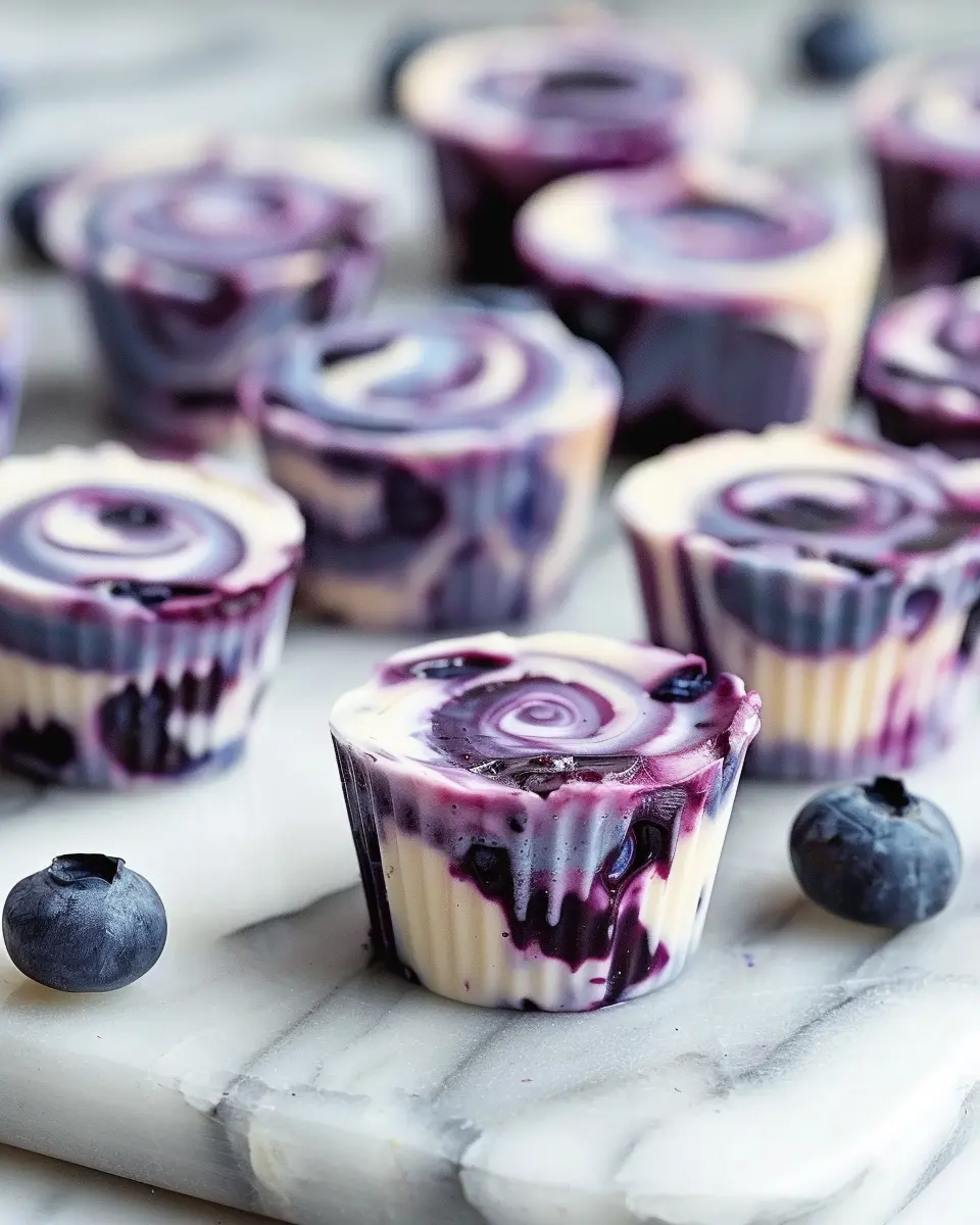 Blueberry Swirl Yogurt Bites: Easy, Guilt-Free Treats for Everyone