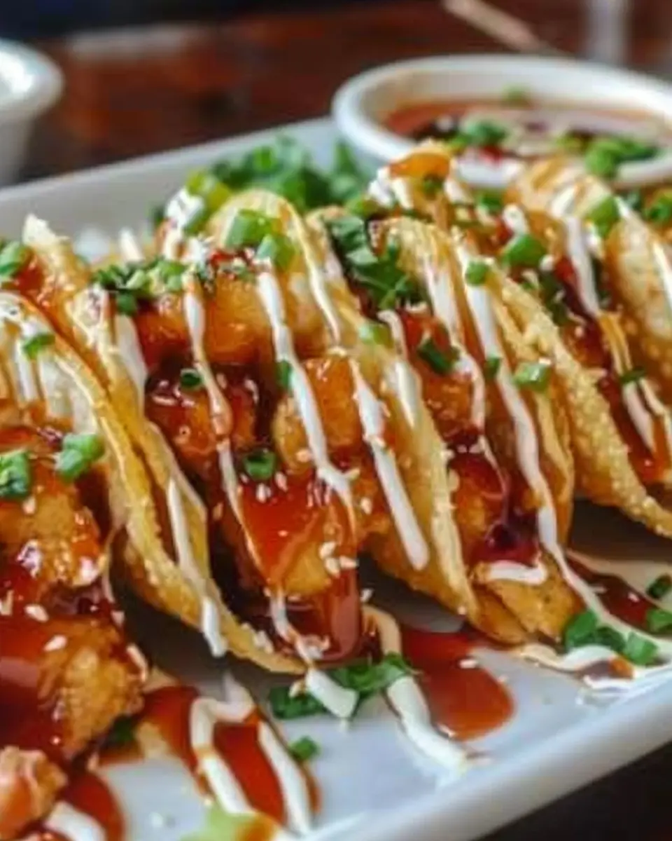 Applebee’s Chicken Wonton Tacos: Easy &amp; Indulgent Homemade Delight
