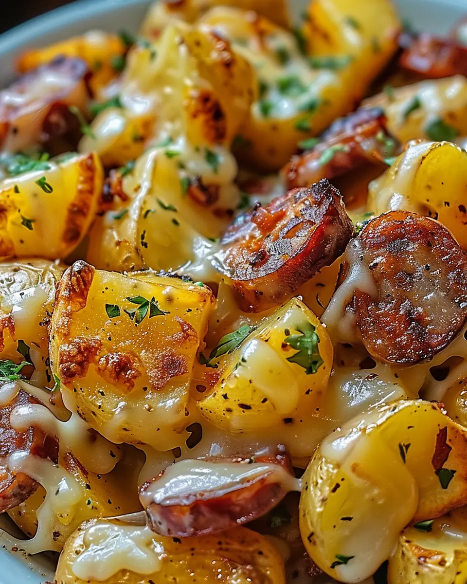 Cheesy Ranch Potatoes and Smoked Sausage: Your New Favorite Comfort Dish
