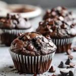 Double Chocolate Chip Muffins