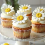 Super Cute Daisy Cupcakes