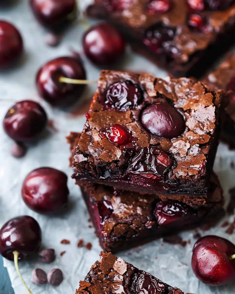 Roasted Chocolate Cherry Brownies: The Best Indulgent Treat