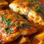 Classic Spicy Moroccan Fish in Rich Sauce