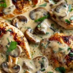 Creamy Mushroom Chicken Recipe