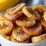 Cinnamon-Sugar Air Fryer Banana Chips