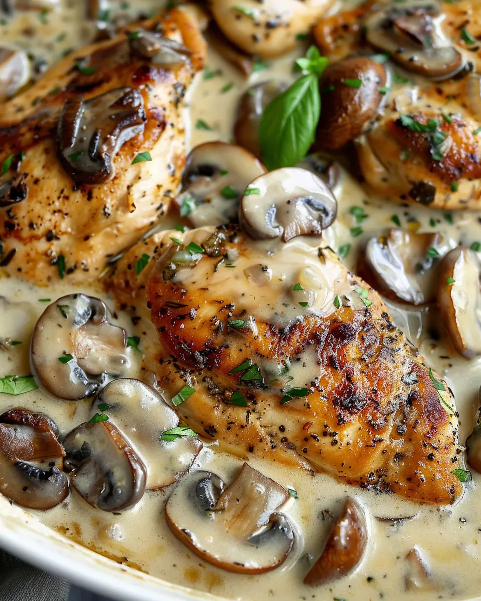Creamy Mushroom Chicken Recipe: An Easy Indulgence for Dinner