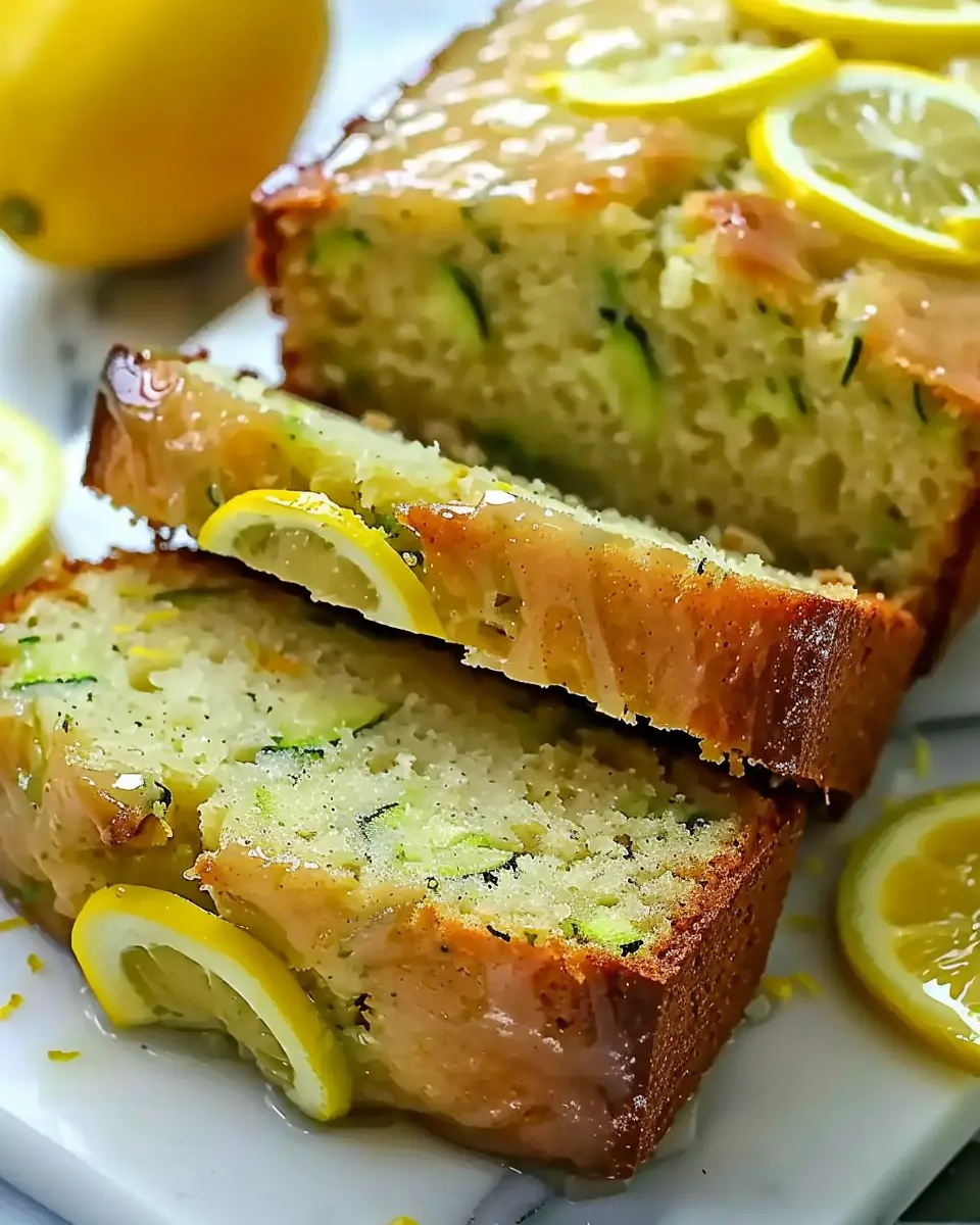 Luscious Lemon Zucchini Bread: A Zesty and Moist Delight