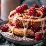 Raspberry Cinnamon Rolls