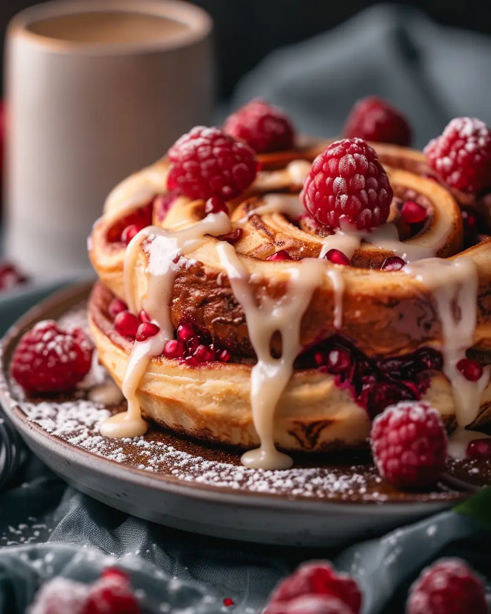 Raspberry Cinnamon Rolls: Indulgent Joy for Your Morning Routine