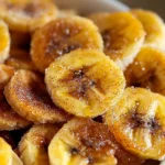 Cinnamon-Sugar Air Fryer Banana Chips