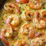 Creamy Garlic Shrimp (15 mins)