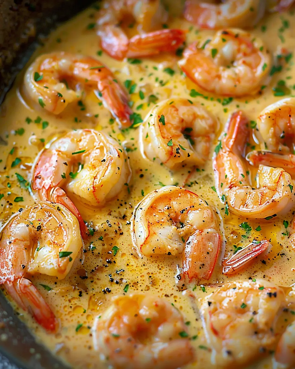 Creamy Garlic Shrimp in 15 Mins: Indulge in Easy Homemade Delight