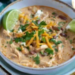 White Chicken Chili Recipe with Cream Cheese