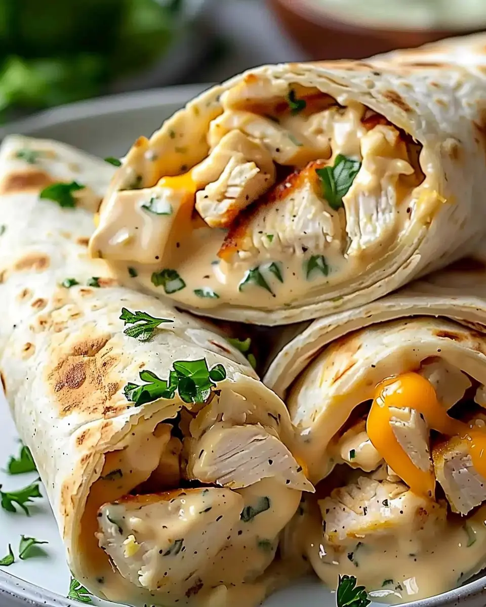 Quick Cheesy Chicken Wrap: Easy, Delicious &amp; Perfect for Meals at Home