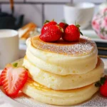 Fluffy Japanese Soufflé Pancakes